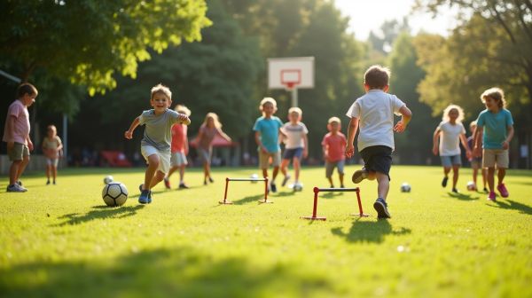 Améliorer la coordination des enfants grâce aux stages multisport